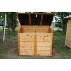 Coffre de rangement multifonctions "Trocadéro" 1200L - CHALET & JARDIN