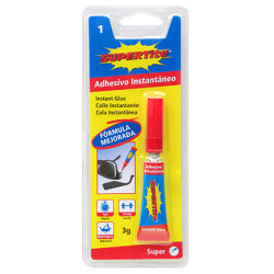 Colle cyanoacrilate liquide 3 g - SUPERTITE
