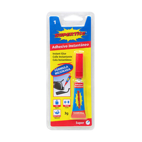 Colle cyanoacrilate liquide 3 g - SUPERTITE