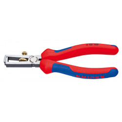 Pince à dénuder 160 mm poignées bi-matière - KNIPEX 