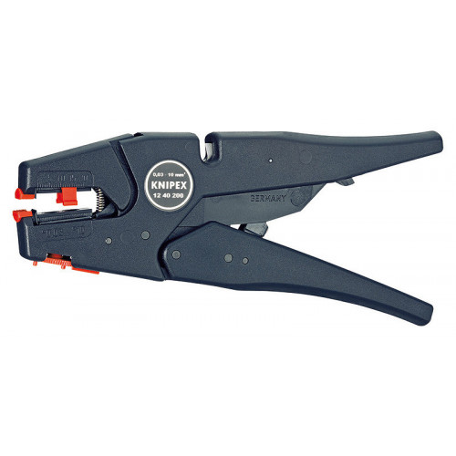 Knipex Mini Outil à Dénuder 100 Mm 12 80 100 SB - Dénudage Précis Pour Conducteurs Fins