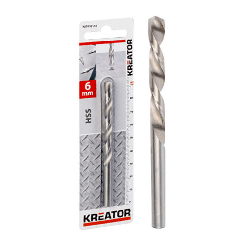 Foret métaux HSS Ø 2x49mm - 3 pièces - Kreator