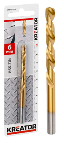 Foret métaux en titane HSS Ø 1,5x40mm - 2 pièces