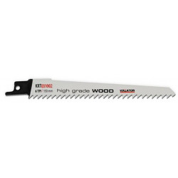 Lame de scie sabre à bois HCS 150 mm - 2 pièces de marque Kreator, référence: B4031900