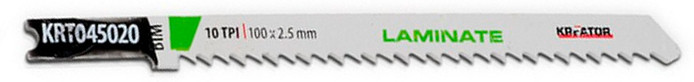 Lame de scie sauteuse en U pour laminé et stratifié 2 pièces