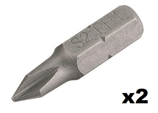 Kreator Embout de vissage Cruciforme n degrés 2 25mm 2 pièces - vue 3