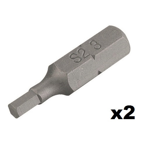 Kreator Embout de vissage hexagonal n°8 (25mm) - 2 pièces