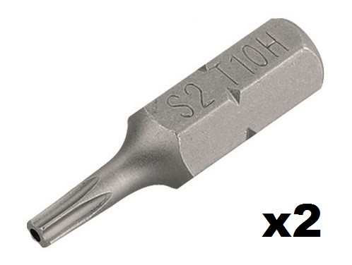 Kreator Embout de vissage Torx Tamper T10 25mm 2 pièces - vue 3