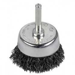 Brosse métallique rotative soucoupe Ø 70 mm - Kreator