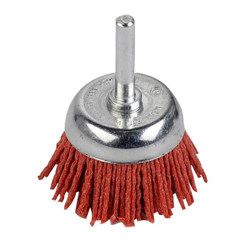 Brosse métallique rotative corindon soucoupe Ø 50 mm - Kreator