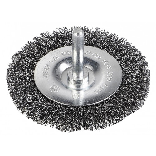 Brosse métallique rotative plate Ø 75 mm - Kreator