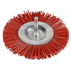 Brosse métallique rotative corindon plate Ø 75 mm - Kreator