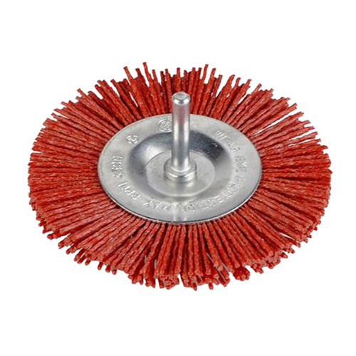 Brosse métallique rotative corindon plate Ø 75 mm - Kreator