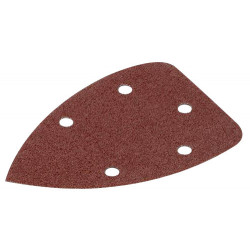 Lot de 5 patins triangulaires auto-agrippants - grain 40 - 140x140x80 mm de marque Kreator, référence: B4046500