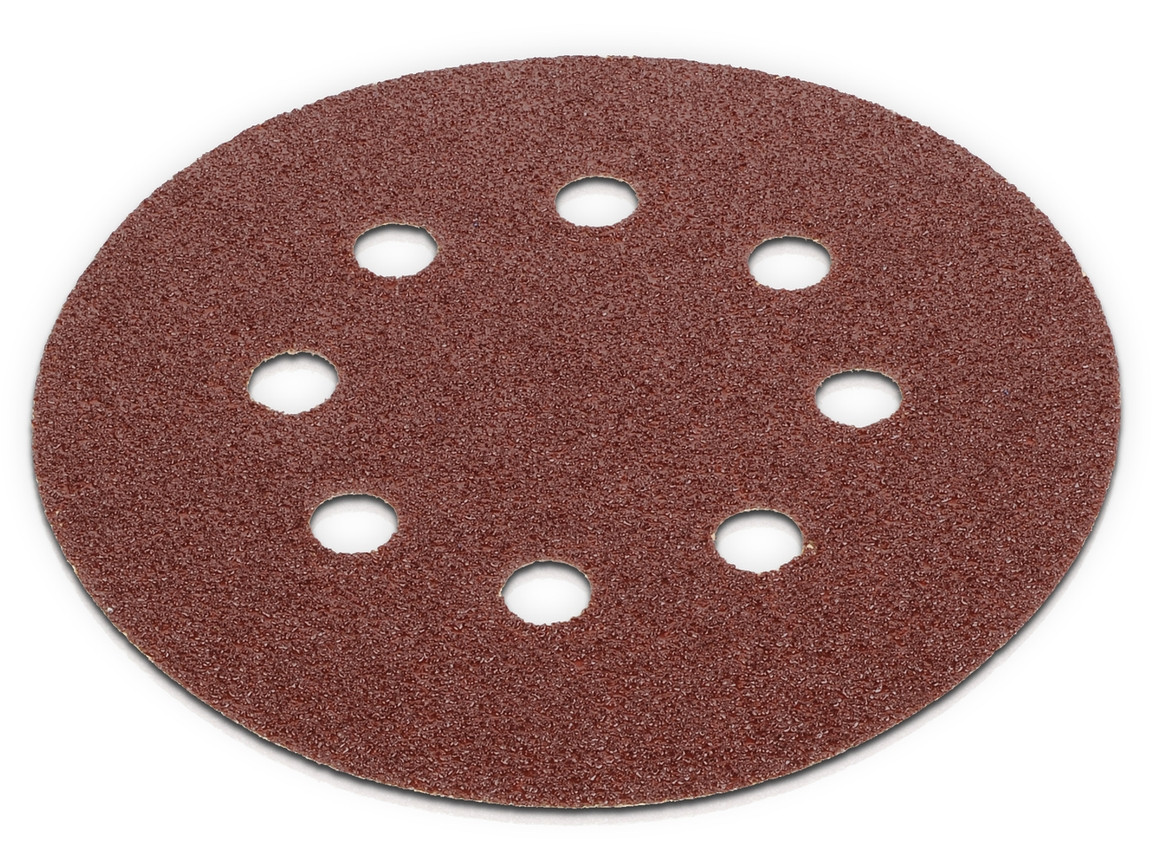 Lot de 5 disques abrasifs 125 mm Kreator Grain 120 - vue 3