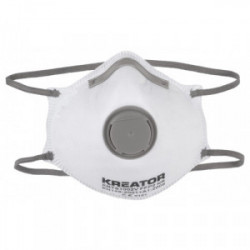 Masque anti-poussière avec valve FFP2 - 2 pièces de marque Kreator, référence: B4055900