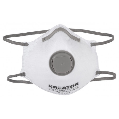 Masque anti-poussière avec valve FFP2 - 2 pièces - Kreator