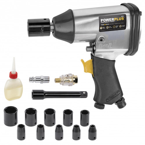 Visseuse à choc pneumatique 6.3 bar - POWERPLUS