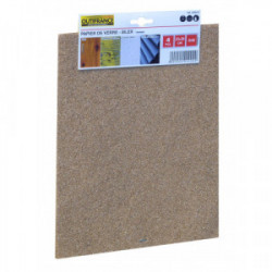 Papier silex 23x28 cm gr.180 - Lot de 50 feuilles - OUTIFRANCE