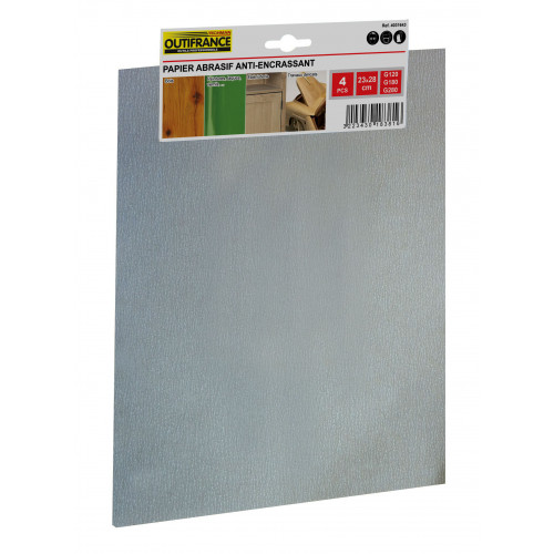 Papier anti-encrassant 23x28 cm gr.80 - Lot de 50 feuilles - OUTIFRANCE 