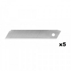 Distributeur de 5 lames de cutter 18 mm de marque STANLEY, référence: B4126500