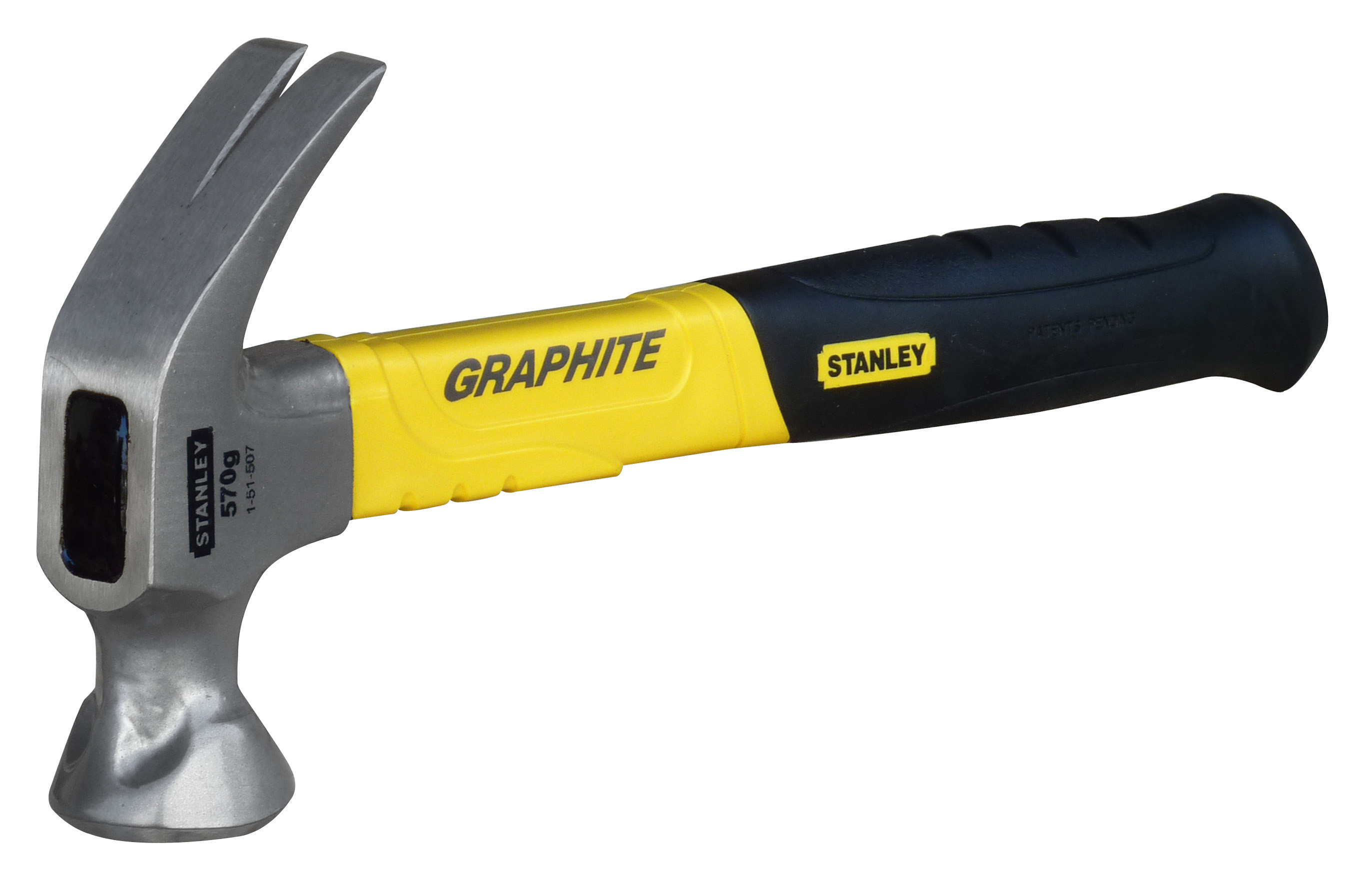 Marteau Arrache-cloux C.K T4229 792g - Manche Hi-vis Jaune Pour Visibilité