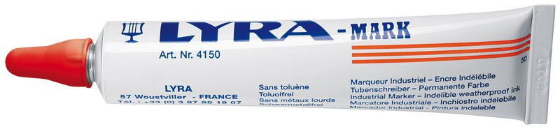 Marqueur à bille rouge 50 ml