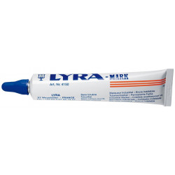 Marqueur à bille bleu 50 ml - LYRA