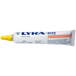 Marqueur à bille jaune 50 ml - LYRA