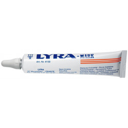 Marqueur à bille blanc 50 ml de marque LYRA, référence: B4129500