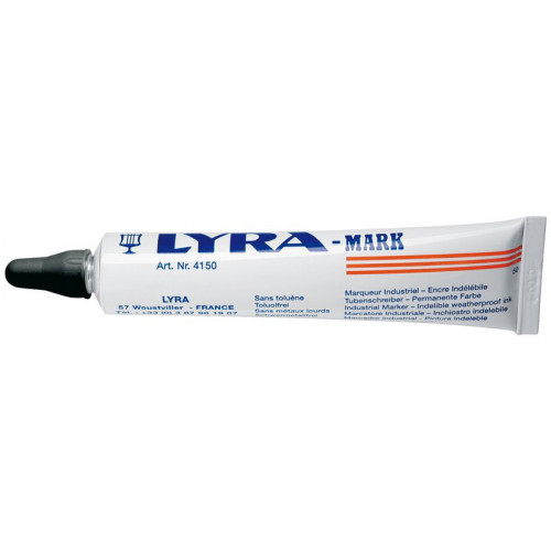 Marqueur à bille noir 50 ml - LYRA