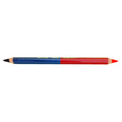 Crayon double de marquage rouge/bleu - LYRA