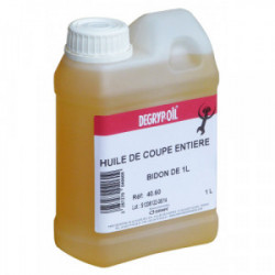 Bidon d'huile entière de coupe 1 L - DEGRYP OIL