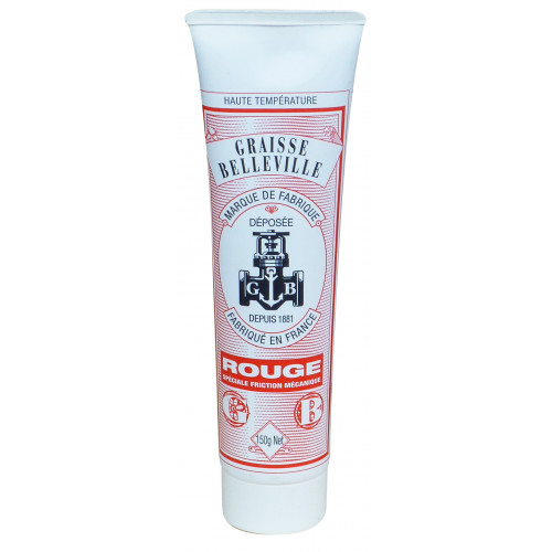 Graisse belleville rouge en tube de 150 g - OUTIFRANCE 