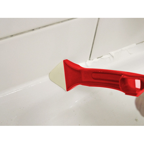 Kit de rénovation pour joints sanitaires - Spatule & gratte joint silicone - FAITHFULL