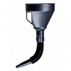 Entonnoir noir grand public flexible à bec souple - Ø 140 mm de marque OUTIFRANCE , référence: B4170100