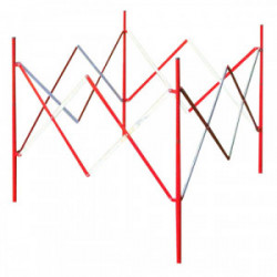 Barrière de chantier extensible carrée 1,2m de marque OUTIFRANCE , référence: B4173000