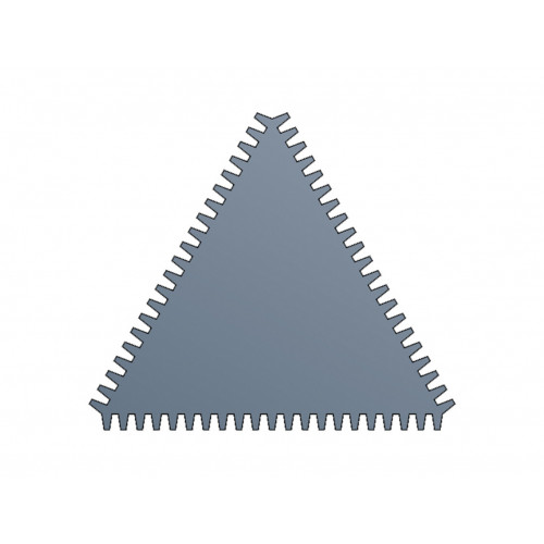 Lime triangulaire demi douce 30 cm - OUTIFRANCE
