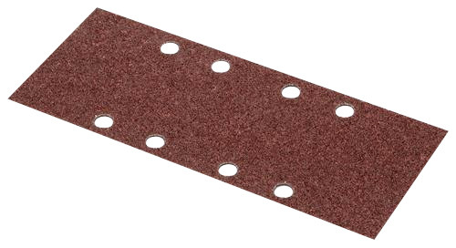 Lot de 5 patins perforés parrallèle grain 80 93 x 230 mm