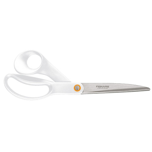 Ciseaux White Functional Form Universels Professionnels, droitiers 24cm - FISKARS