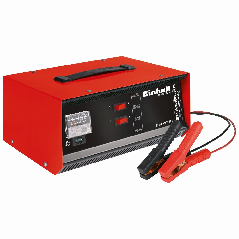 Einhell Chargeur de batterie auto 5 à 300 Ah CC-BC 22 E