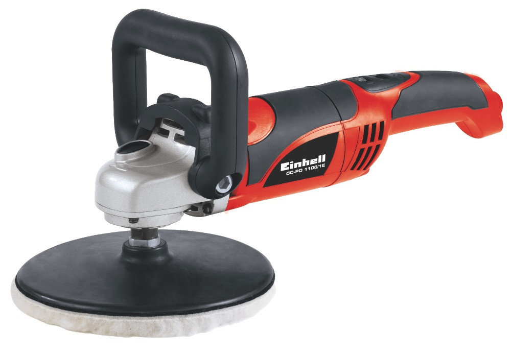 Polisseuse Einhell CC-PO 1100/1 E – 1100 W, Plateau 180 mm, Variateur de Vitesse - vue 5