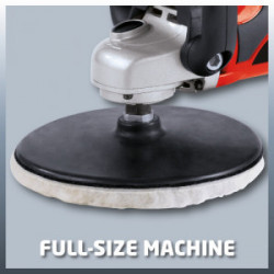 Polisseuse d’angle – CC-PO 1100/1 E – Plateau Ø 180 mm – Variateur électronique - EINHELL 