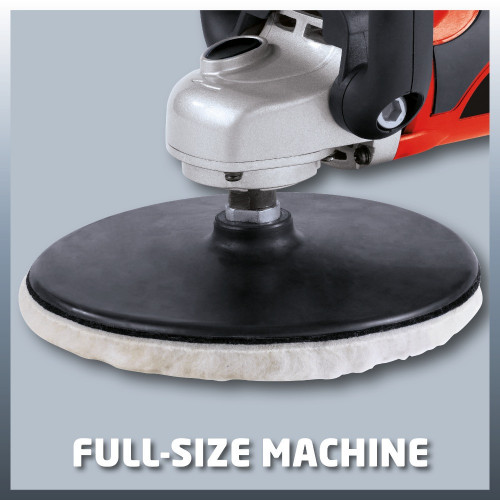 Polisseuse d’angle – CC-PO 1100/1 E – Plateau Ø 180 mm – Variateur électronique - EINHELL 