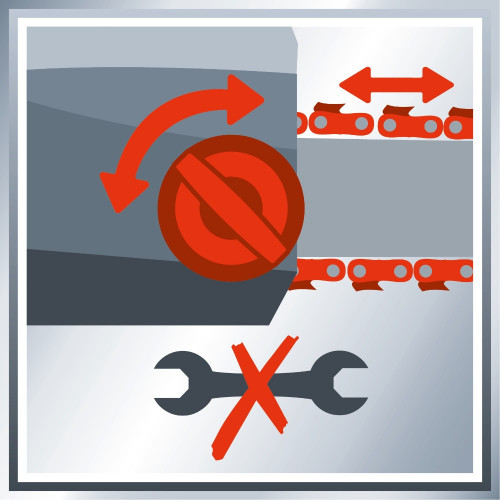 Tronçonneuse sans fil – GE-LC 18 Li Kit – Guide-chaîne 25 cm – Batterie 18 V incluse - EINHELL 