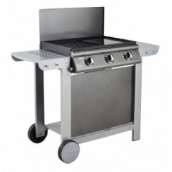 COOK'IN GARDEN Barbecue Gaz PUERTA LUNA 3 TITANE (3 brûleurs) COOK'IN GARDEN Barbecue Gaz PUERTA LUNA 3 TITANE (3 brûleurs)
