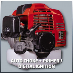 Débroussailleuse thermique – GC-BC 52 I AS – 1500 W – 51,7 cm³ – Fil et lame 3 dents - EINHELL