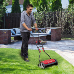 Tondeuse hélicoïdale manuelle – GE-HM 38 S – Largeur de coupe 38 cm – 5 lames - EINHELL 