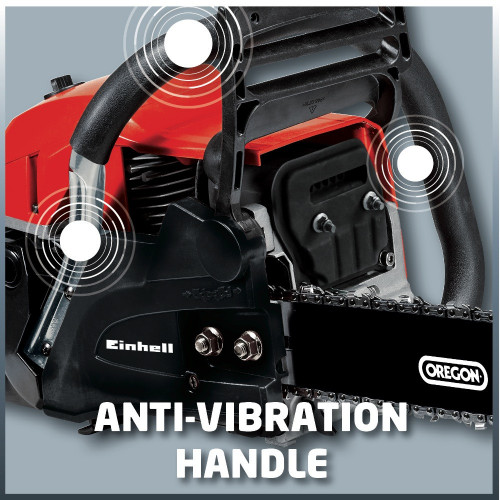 Tronçonneuse thermique – GC-PC 2040 I – 2000 W – Guide 40 cm – Chaîne OREGON - EINHELL 