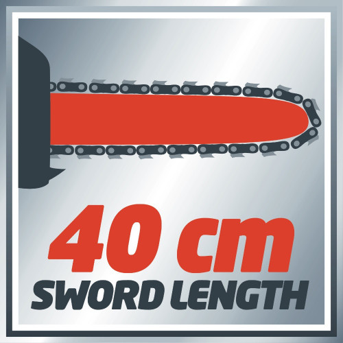 Tronçonneuse thermique – GC-PC 2040 I – 2000 W – Guide 40 cm – Chaîne OREGON - EINHELL 